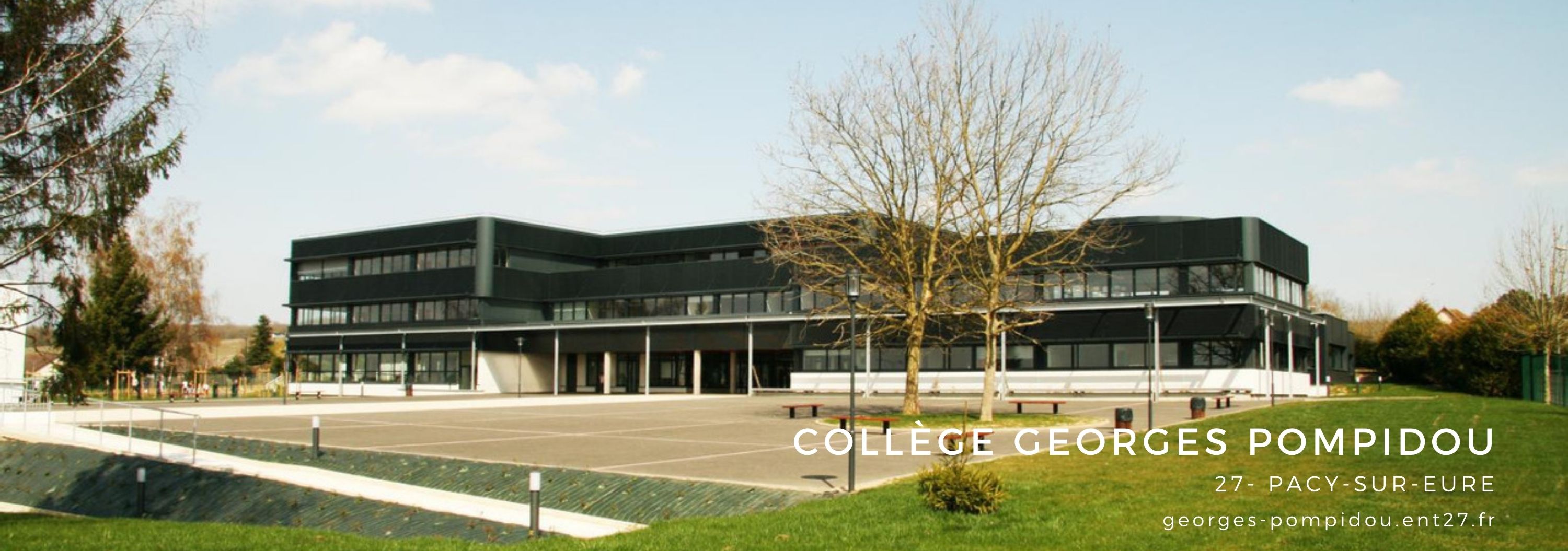 Bannière Collège Georges Pompidou - Pacy-sur-Eure