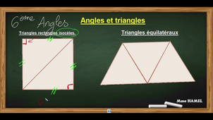 6eme ANGLES et triangles particuliers