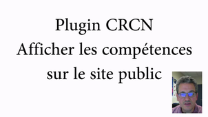 Présentation du plugin CRCN