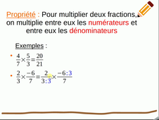 Multiplier des fractions