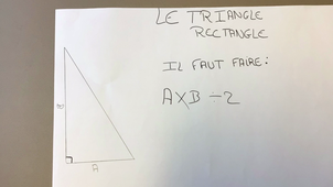 Aire d’un triangle