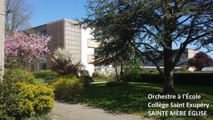 Collège Saint Exupéry de SAINTE MÈRE ÉGLISE Présentation du dispositif Orchestre à l'École Mardi 04 mai 2021
