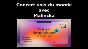01 Concert chorale de Gaillon avec MALINCKA au Hub de Louviers 14 mai 2023.mp4
